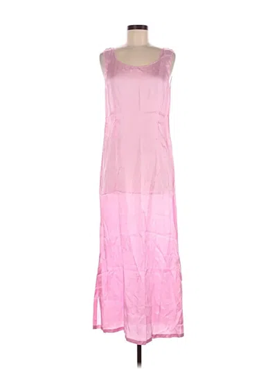 Pre-owned Dkny Casual Dress In Pink