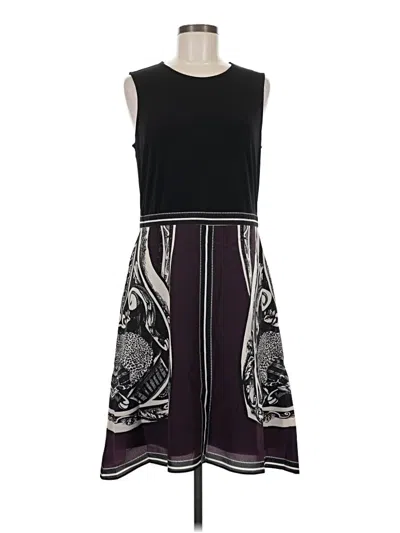 Pre-owned Dkny Casual Dress In Purple