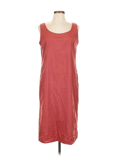Pre-owned Dkny Casual Dress In Red