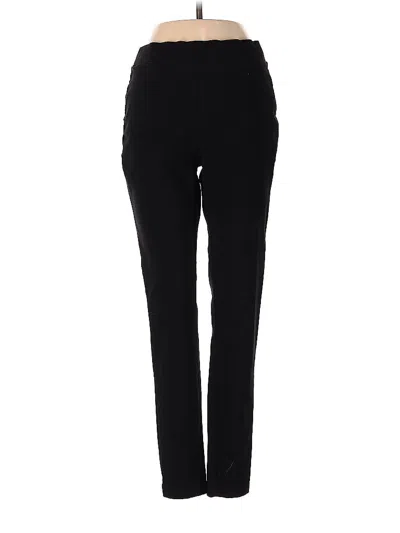 Pre-owned Dkny Casual Pants In Black