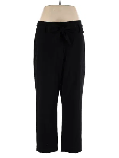 Pre-owned Dkny Casual Pants In Black