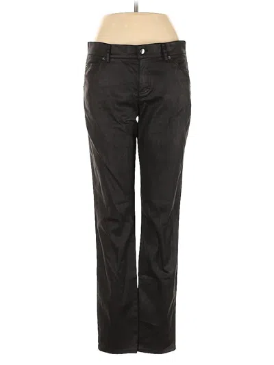 Pre-owned Dkny Casual Pants In Black
