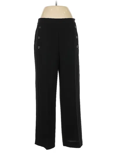 Pre-owned Dkny Casual Pants In Black