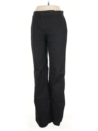 Pre-owned Dkny Casual Pants In Black