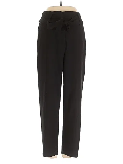 Pre-owned Dkny Casual Pants In Black