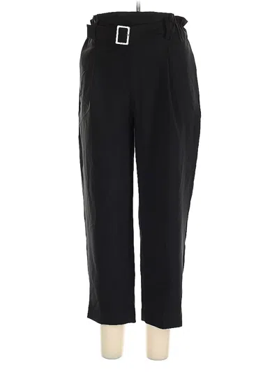 Pre-owned Dkny Casual Pants In Black