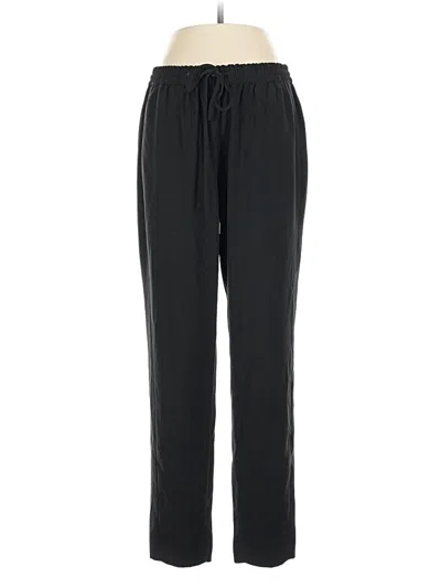 Pre-owned Dkny Casual Pants In Black