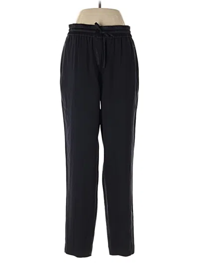 Pre-owned Dkny Casual Pants In Black