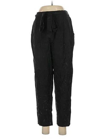 Pre-owned Dkny Casual Pants In Black