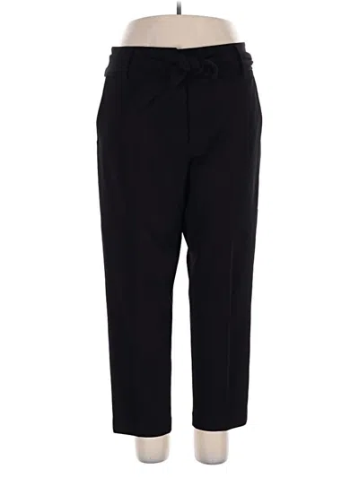 Pre-owned Dkny Casual Pants In Black