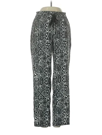 Pre-owned Dkny Casual Pants In Black
