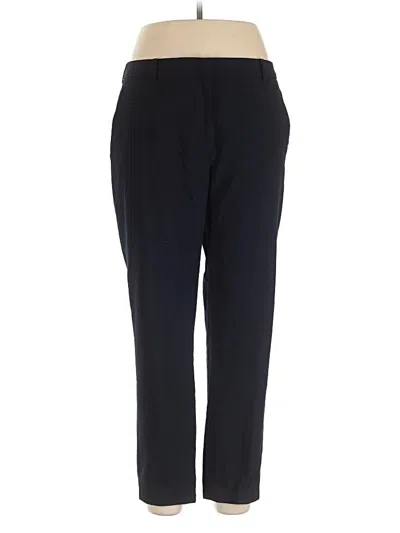 Pre-owned Dkny Casual Pants In Black