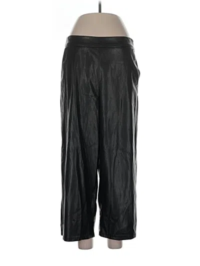 Pre-owned Dkny Casual Pants In Black