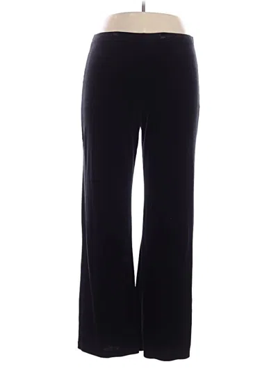 Pre-owned Dkny Casual Pants In Black