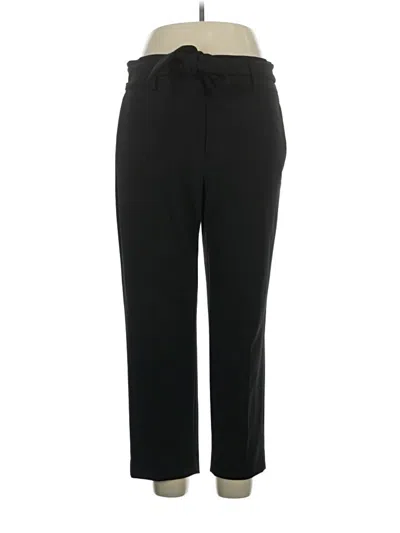 Pre-owned Dkny Casual Pants In Black