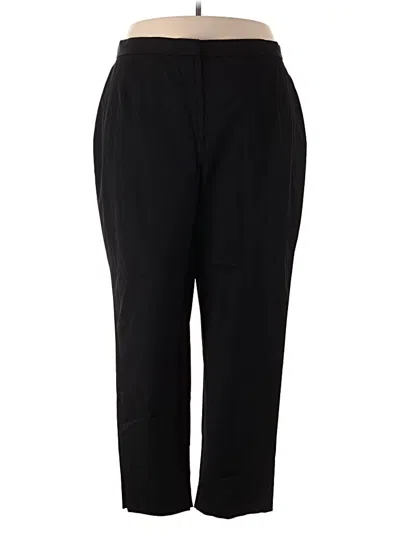 Pre-owned Dkny Casual Pants In Black