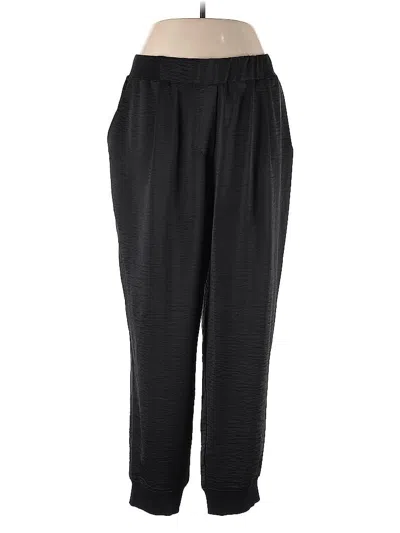 Pre-owned Dkny Casual Pants In Black