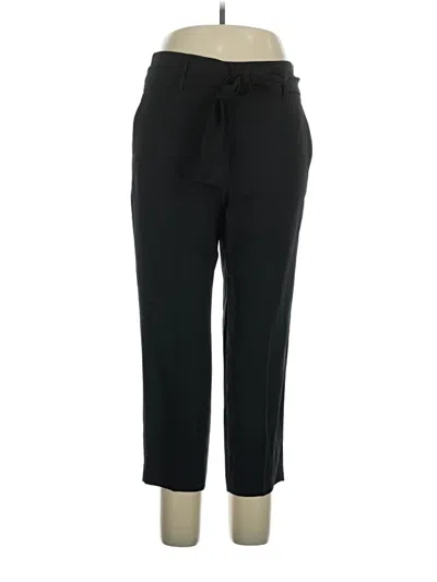 Pre-owned Dkny Casual Pants In Black