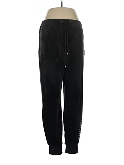 Pre-owned Dkny Casual Pants In Black