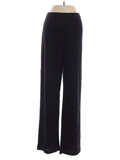 Pre-owned Dkny Casual Pants In Black