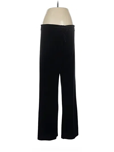 Pre-owned Dkny Casual Pants In Black