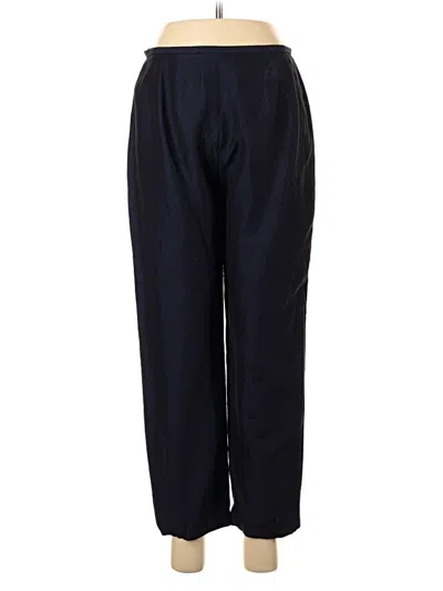Pre-owned Dkny Casual Pants In Black