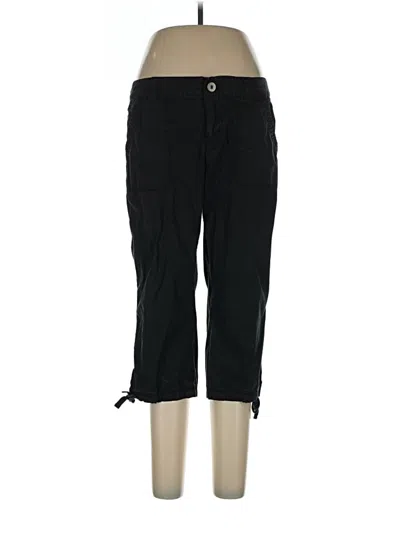 Pre-owned Dkny Casual Pants In Black