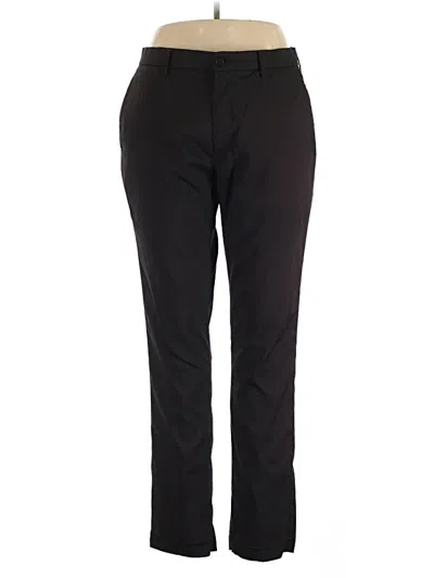 Pre-owned Dkny Casual Pants In Black