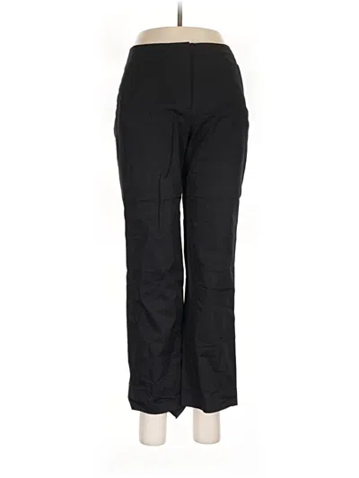Pre-owned Dkny Casual Pants In Black