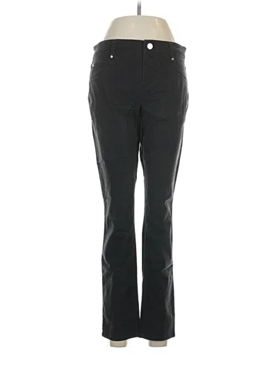 Pre-owned Dkny Casual Pants In Black