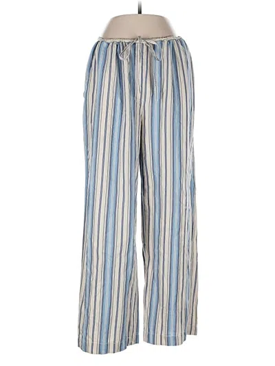 Pre-owned Dkny Casual Pants In Blue