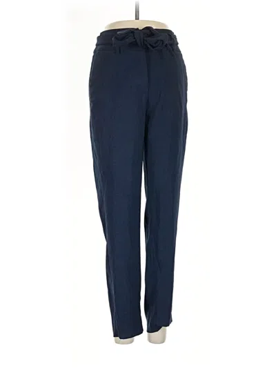 Pre-owned Dkny Casual Pants In Blue