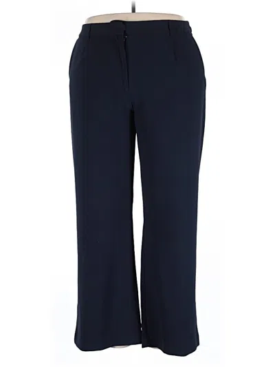 Pre-owned Dkny Casual Pants In Blue