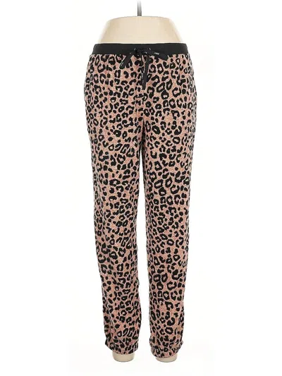 Pre-owned Dkny Casual Pants In Brown