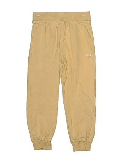 Pre-owned Dkny Kids' Casual Pants In Gold