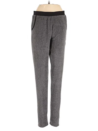 Pre-owned Dkny Casual Pants In Gray