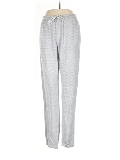 Pre-owned Dkny Casual Pants In Gray
