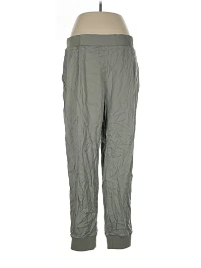 Pre-owned Dkny Casual Pants In Gray