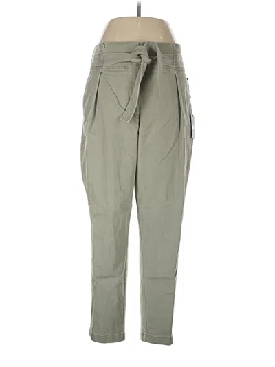 Pre-owned Dkny Casual Pants In Green