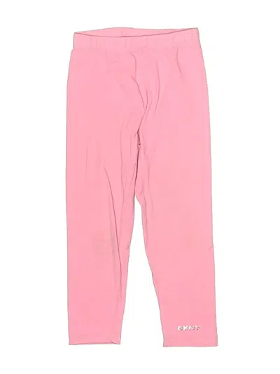 Pre-owned Dkny Kids' Casual Pants In Pink