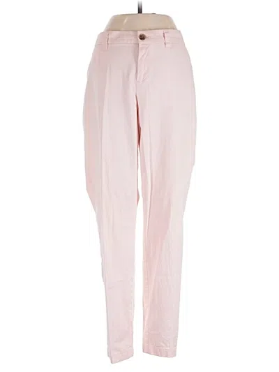 Pre-owned Dkny Casual Pants In Pink