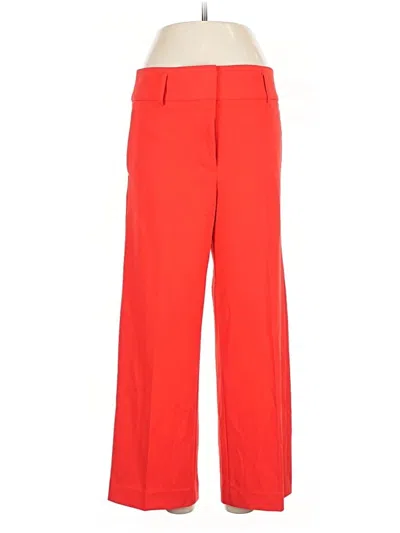 Pre-owned Dkny Casual Pants In Red