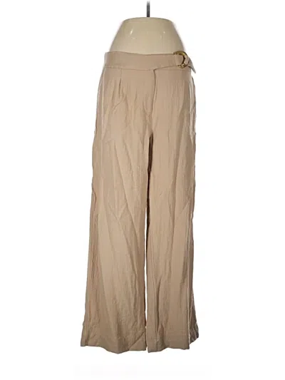 Pre-owned Dkny Casual Pants In Tan