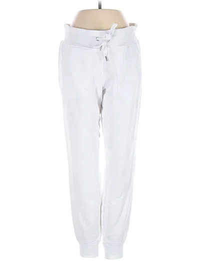 Pre-owned Dkny Casual Pants In White