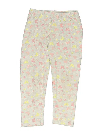 Pre-owned Dkny Kids' Casual Pants In Yellow
