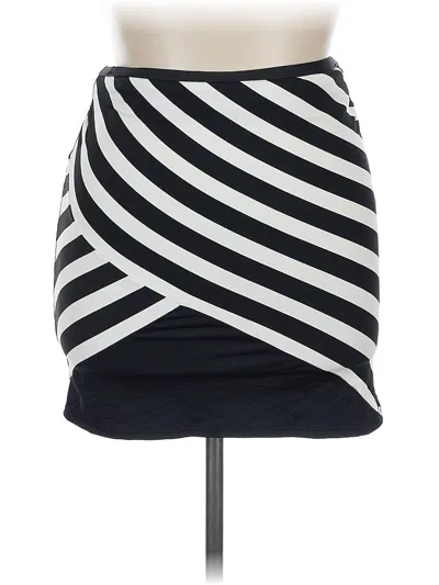 Pre-owned Dkny Casual Skirt In Black