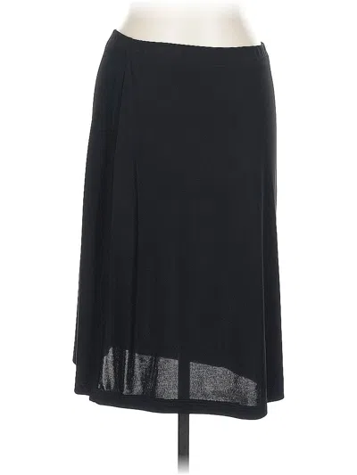 Pre-owned Dkny Casual Skirt In Black