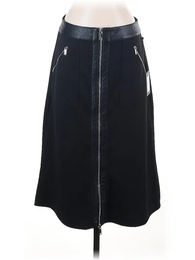 Pre-owned Dkny Casual Skirt In Black