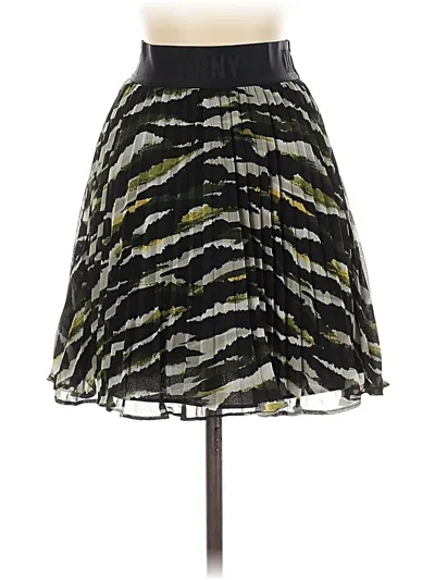 Pre-owned Dkny Casual Skirt In Black