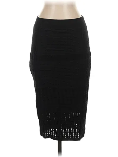 Pre-owned Dkny Casual Skirt In Black